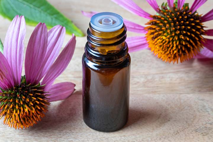 Herbal echinacea extract can treat can treat skin problems in children