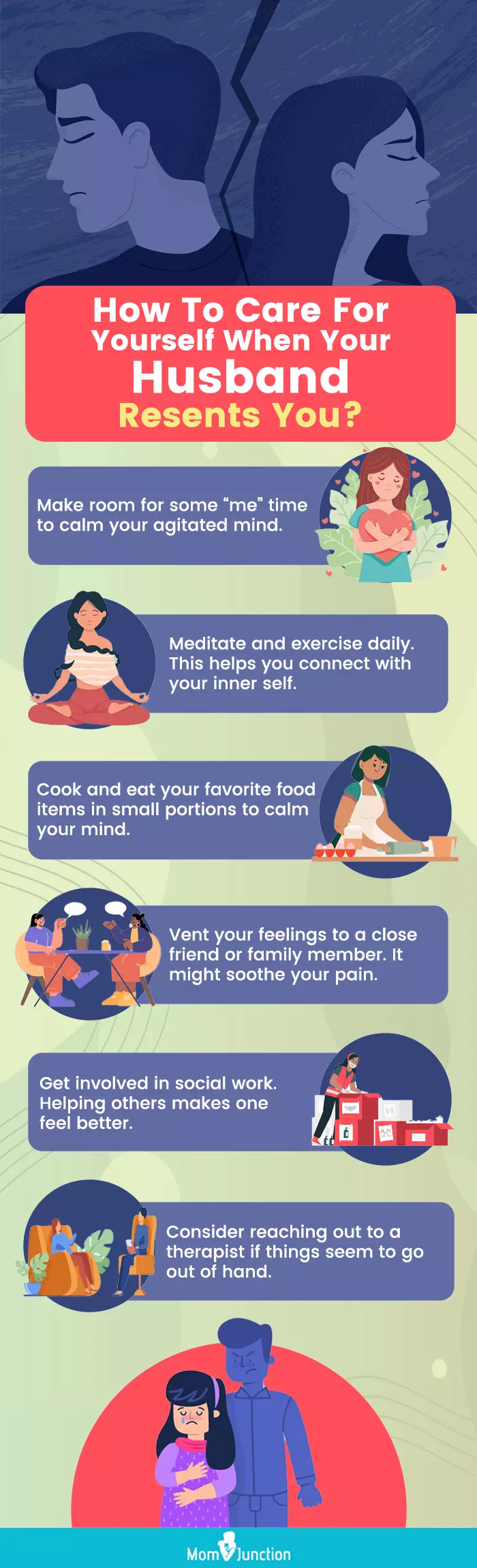 caring for yourself during the tough phase (infographic)