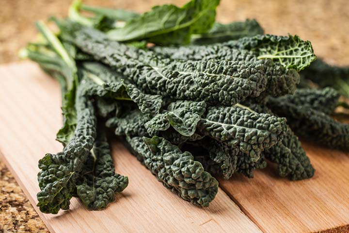 Lacinato kale is an an ideal variant for salads and sautéed version
