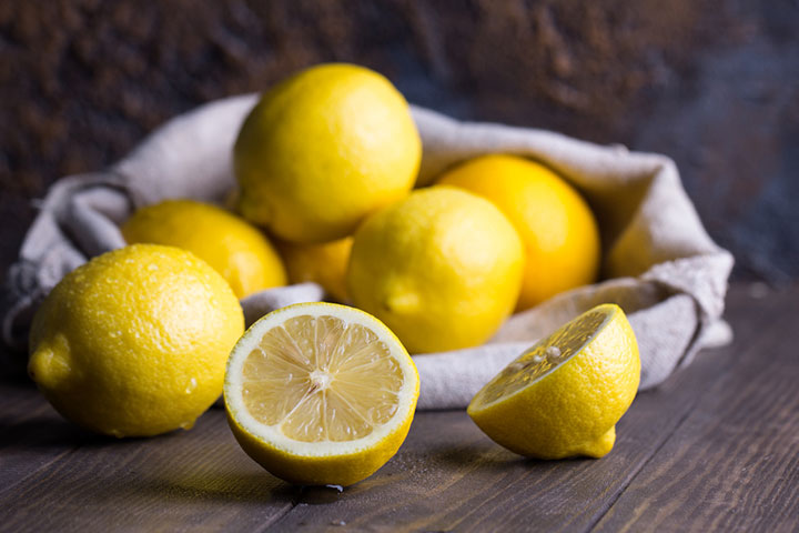 Lemons for babies can be introduced after six months of age