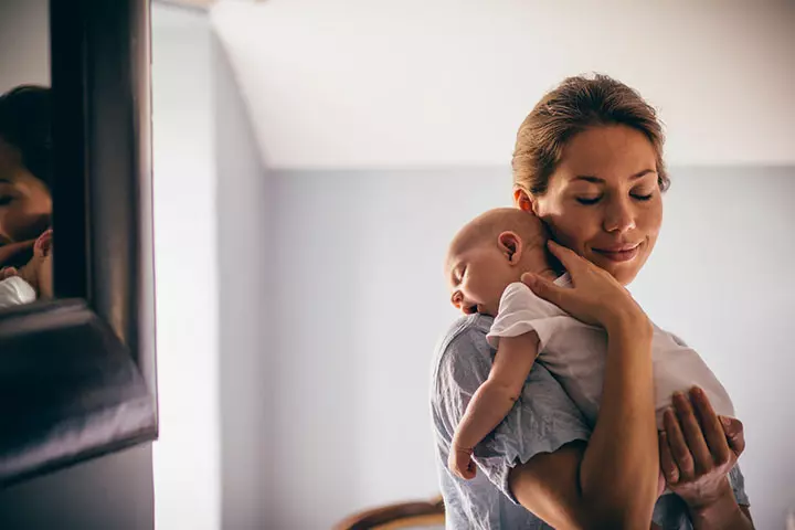 Let her sleep on your shoulder, rejoice in her happy smile