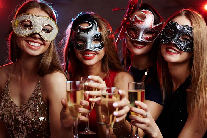 Masquerade, sweet 16 party ideas