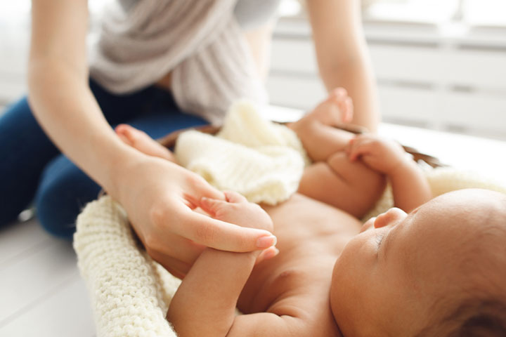 Massage could help a whiny baby