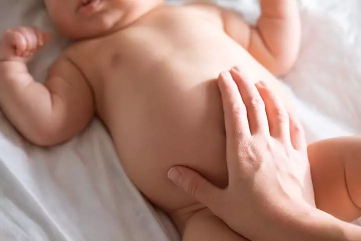 Massaging with sweet almond oil reduces the chances of indigestion in babies