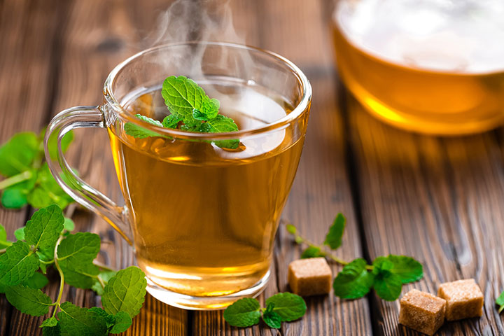 Mint tea reduces symptoms of morning sickness