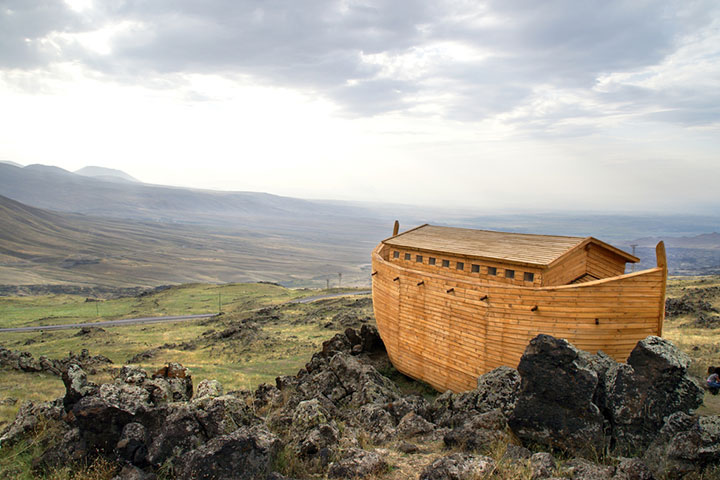 Noah's ark from the Bible 