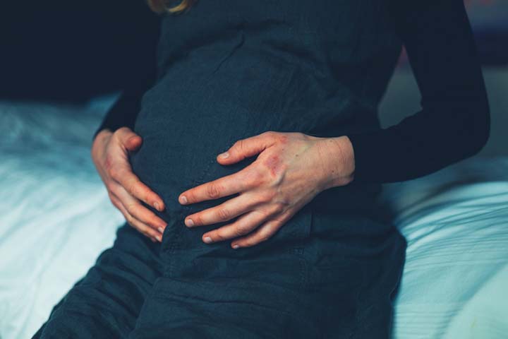 PUPPP rash in pregnancy may look like eczema lesions 