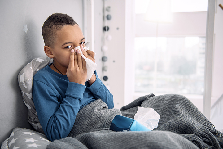 Paracetamol for children can help reduce cold and flu symptoms