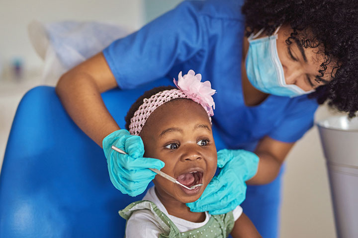 Poor oral hygiene may lead to bad breath in toddlers