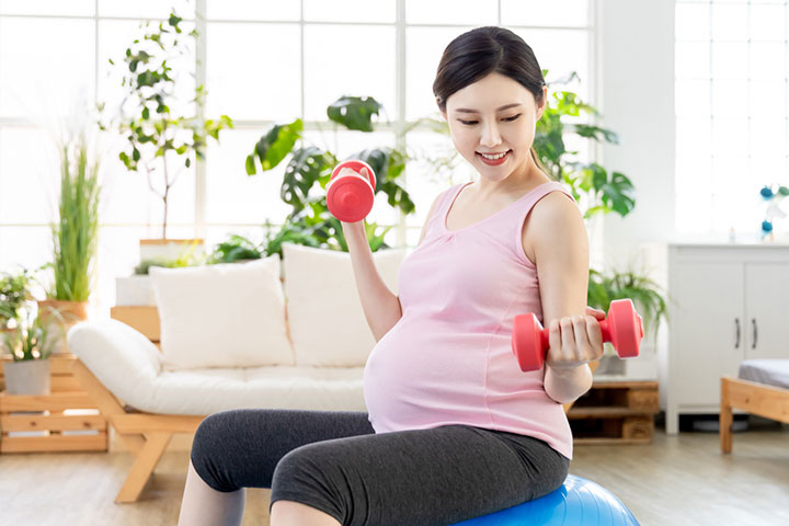 Pregnancy-safe exercises can help stay active