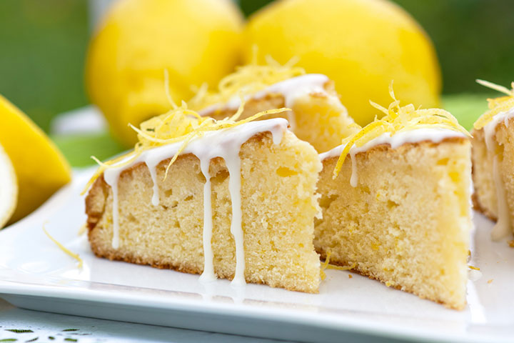 Prepare delicious desserts using lemon zest