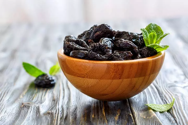 Prunes are dried plums, popular as European Plum.