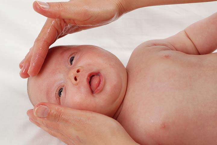 Regular oiling could help prevent baby dandruff