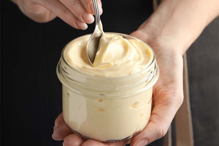 Regulated consumption of mayonnaise is beneficial during pregnancy
