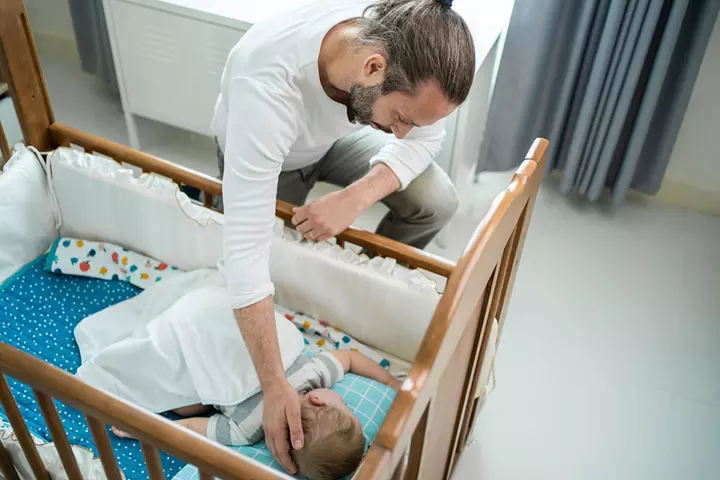 Seek your partner’s help in soothing the baby