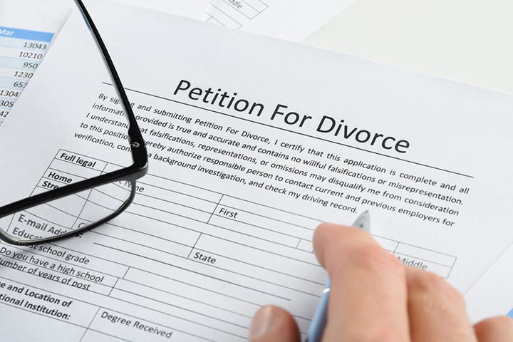 Serve a copy of the petition to your spouse