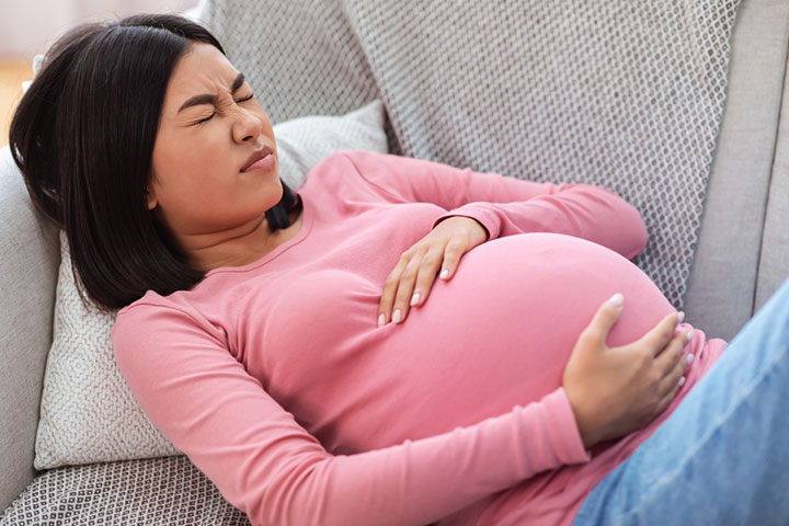 Severe pain can be associated with pregnancy hives