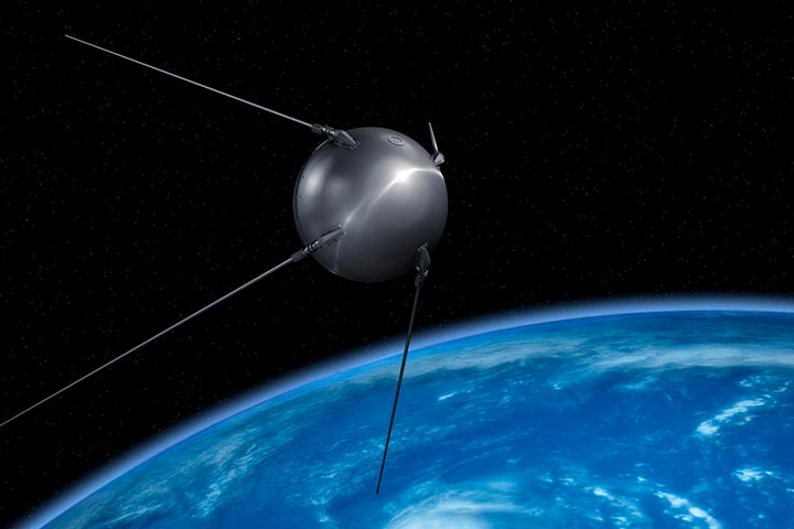 Sputnik satellite, Facts about Space for kids
