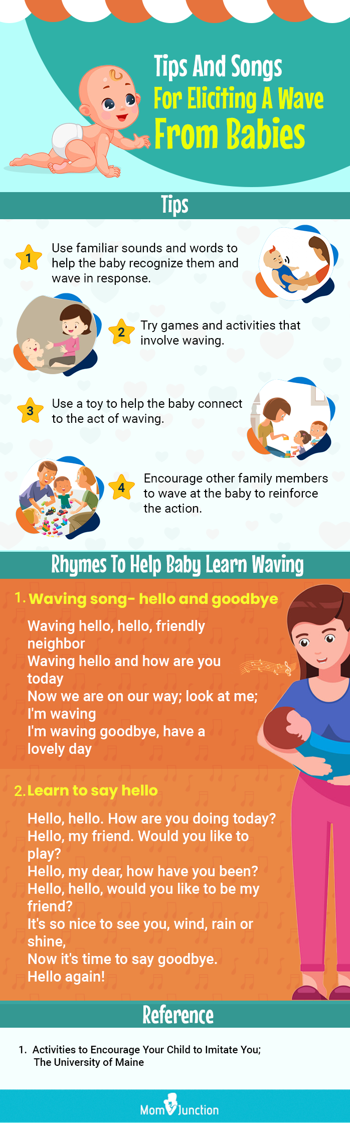 songs for babies (infographic)