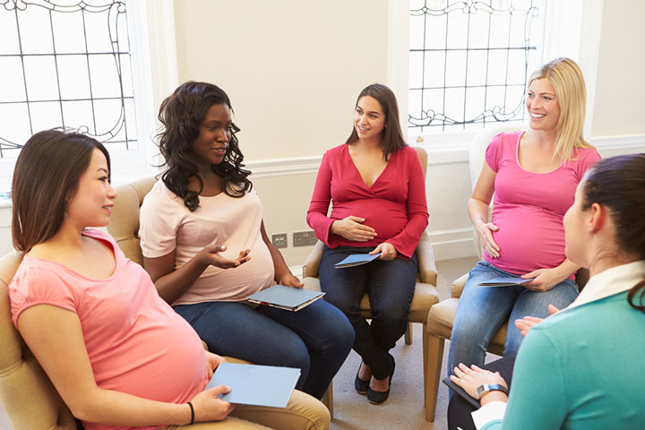 Talking to other pregnant mothers can help you feel like you are not alone