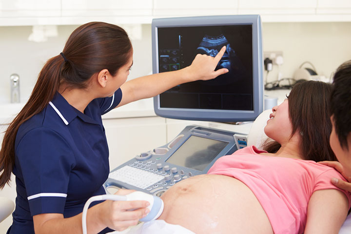 The seventh month of pregnancy is the time for your first growth scan