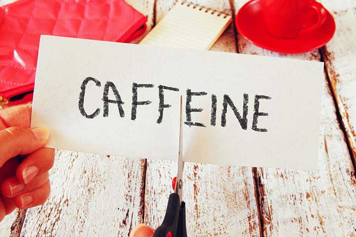 The total caffeine intake should not exceed 200mg a day