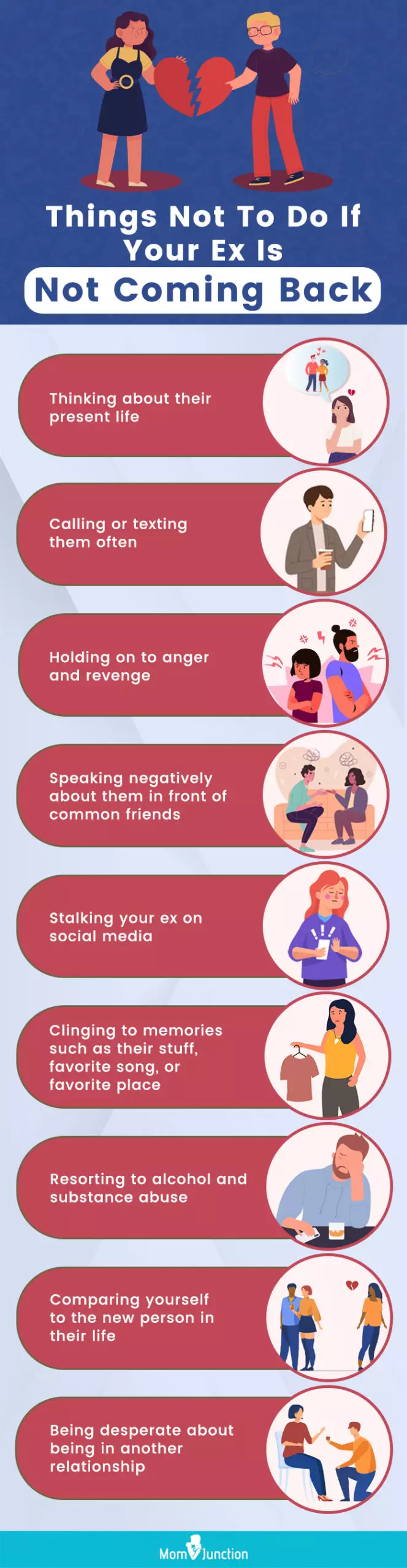 things not to do if your ex is not coming back (infographic)