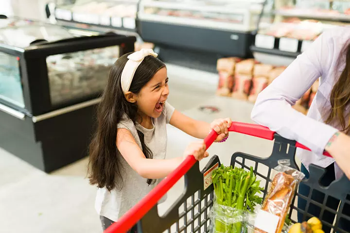 Throwing tantrums is a sign of lack of self-control 