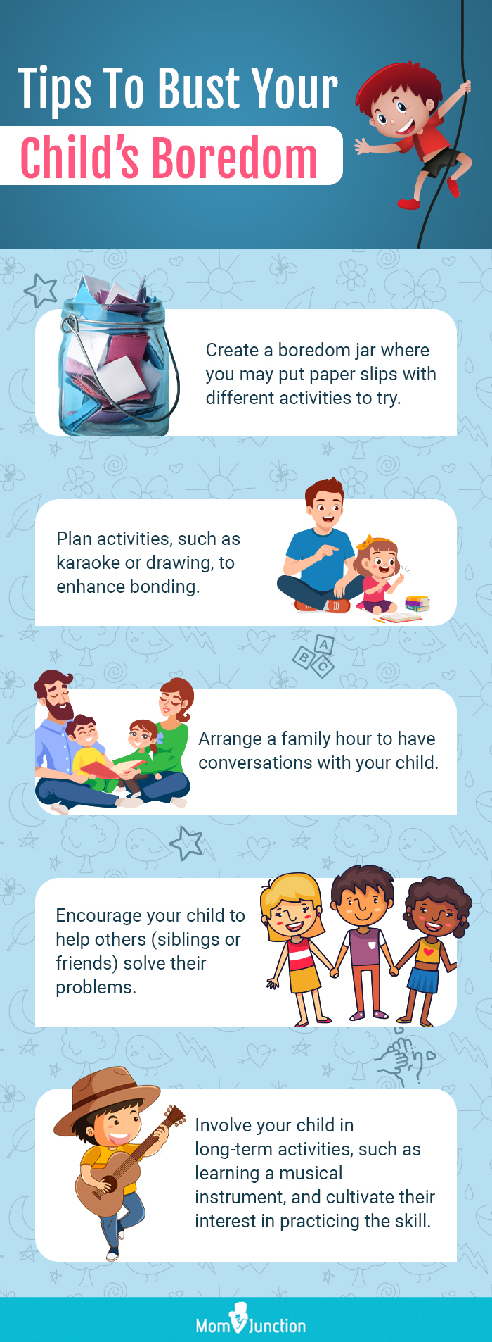 tips to bustyour childs boredom in a smart way (infographic)