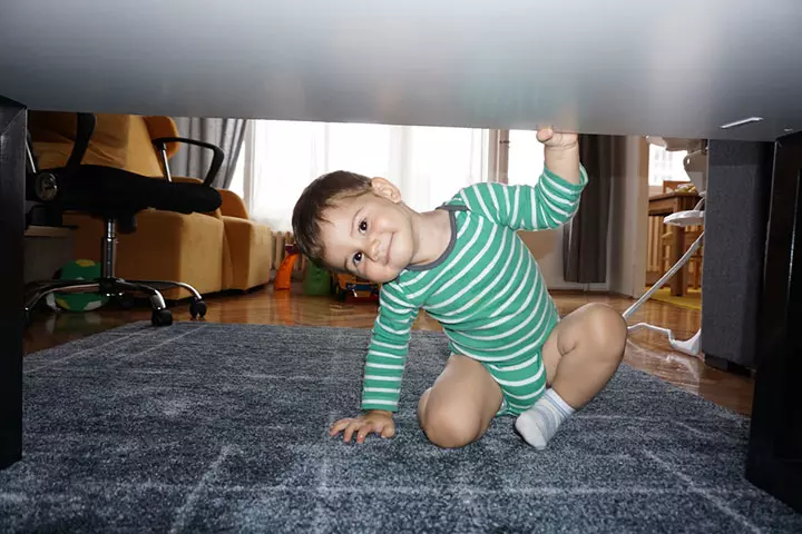 Toddler shows signs they are ready for potty training