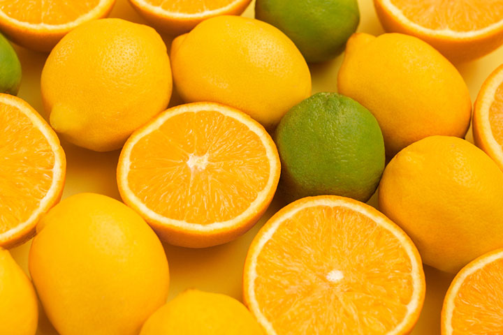 Topical application of citrus fruits helps relieve acne