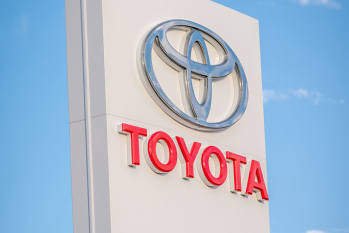 Toyota is the largest producer of cars