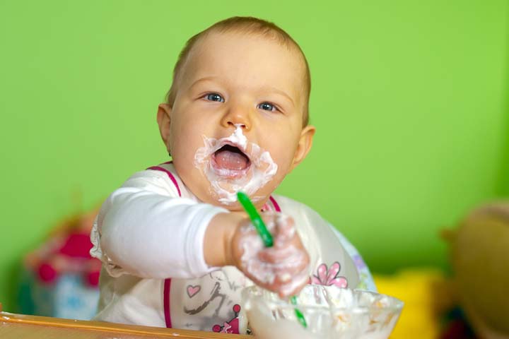 Try yogurt for babies who cannot digest milk well