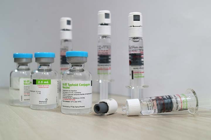 Typbar-TCV is a type of typhoid vaccine for kids