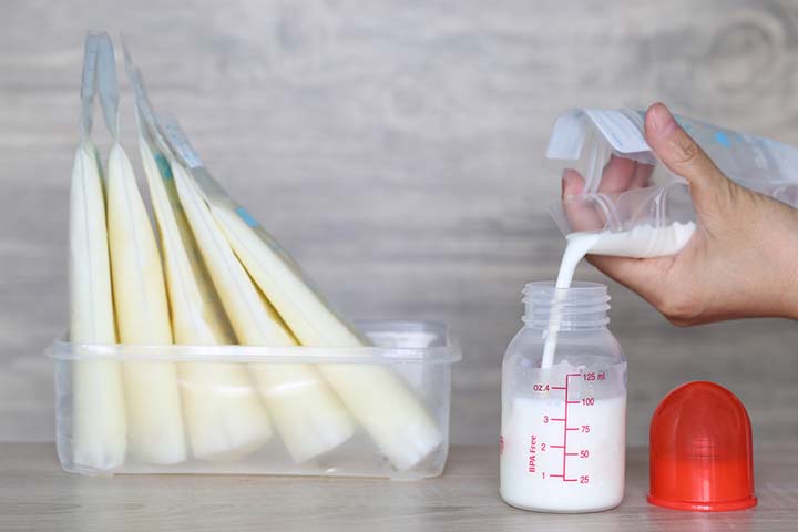 Types of fatty acids in breastmilk