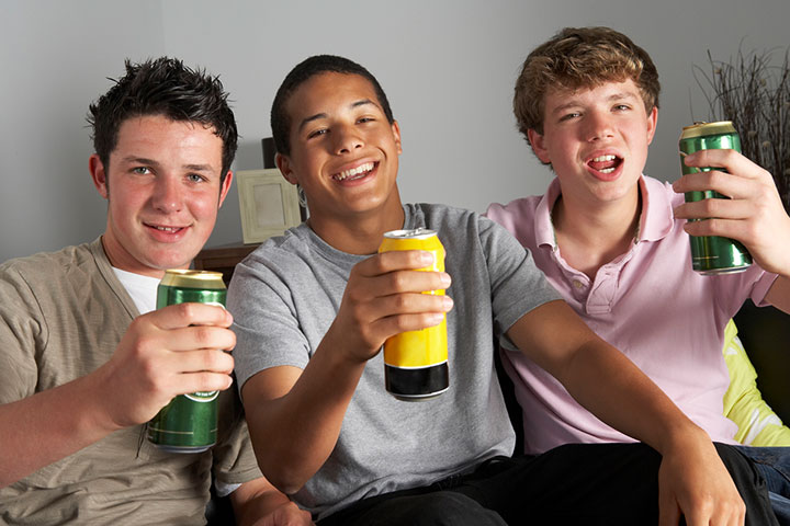 Underage drinking, smoking, drug abuse is a type of teen pressure