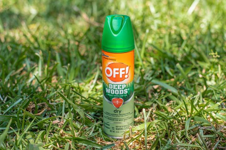 Use anti-bug sprays to prevent chigger bites 