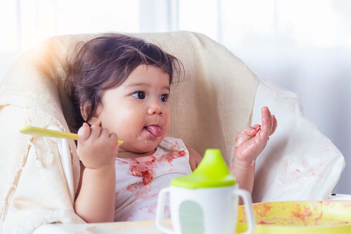 Vomiting could be a sign of fish allergy in babies