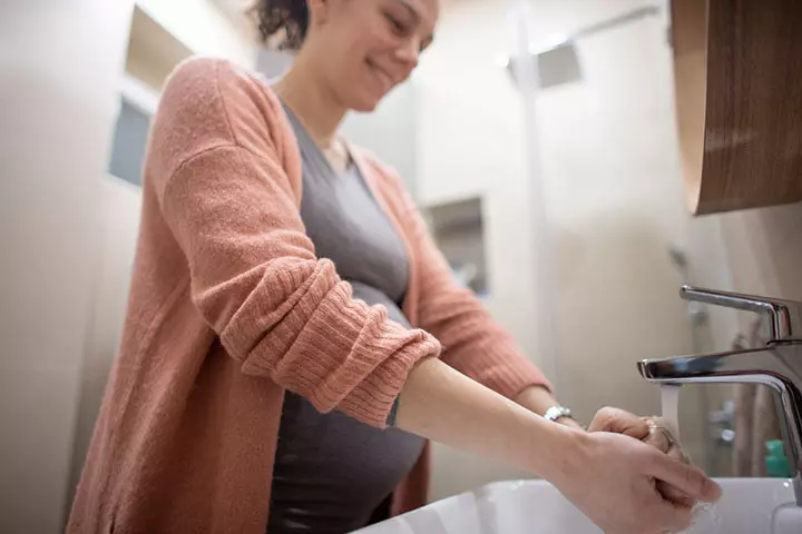 Wash your hands regularly with soap to prevent throat infections