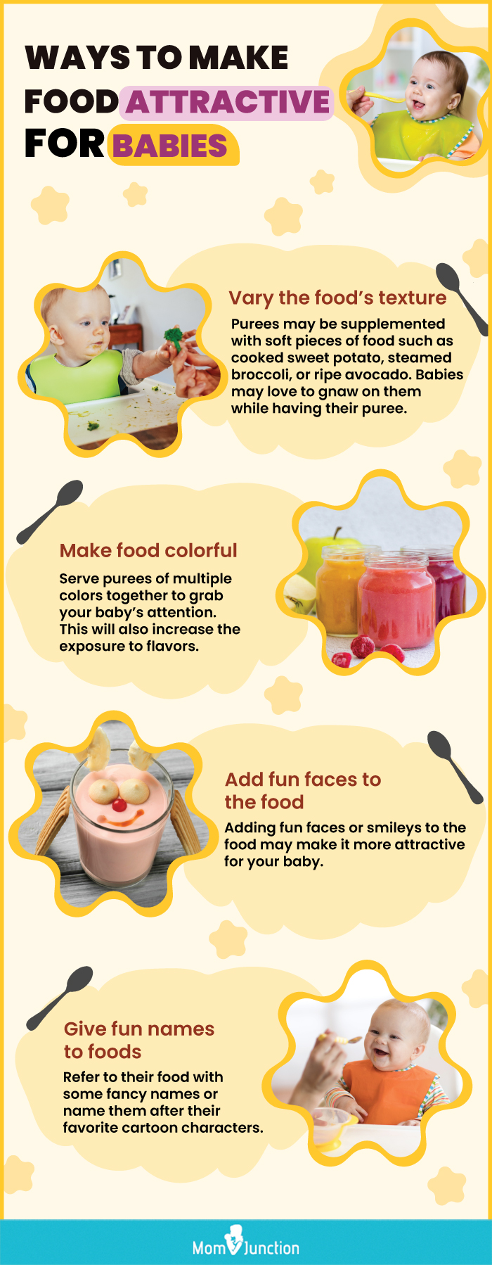 making food appealing for babies [infographic]