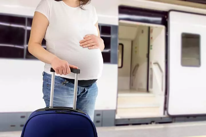 Women with a history of miscarriage should not travel until they are well into their 5th month.