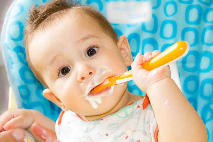 Yogurt is a probiotic for babies