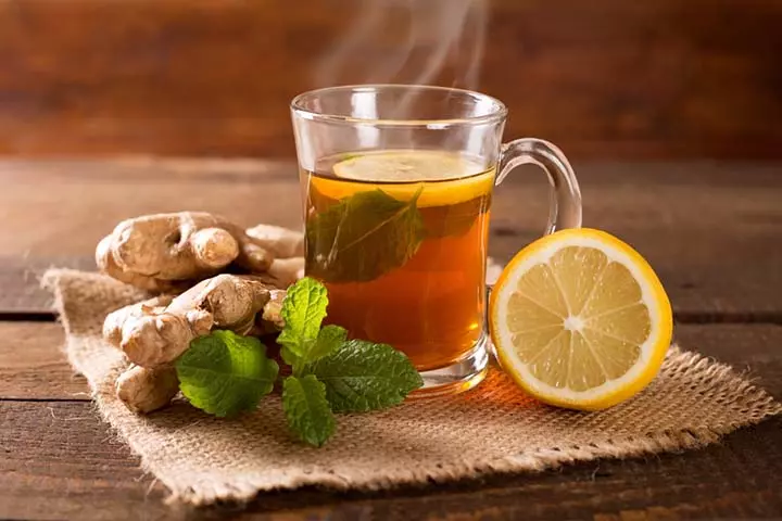 You can consume ginger tea in moderation