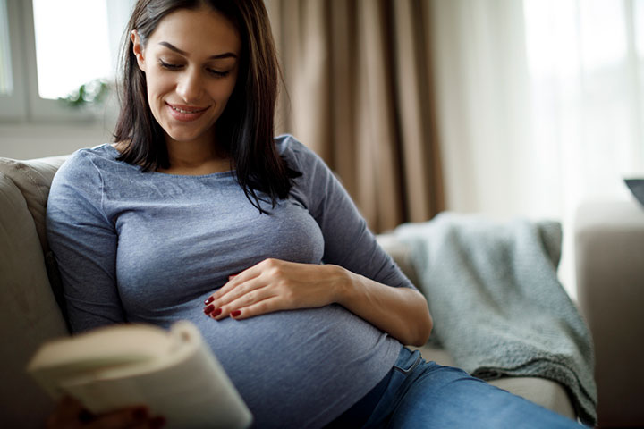 You can make reading aloud a habit while you’re still pregnant.