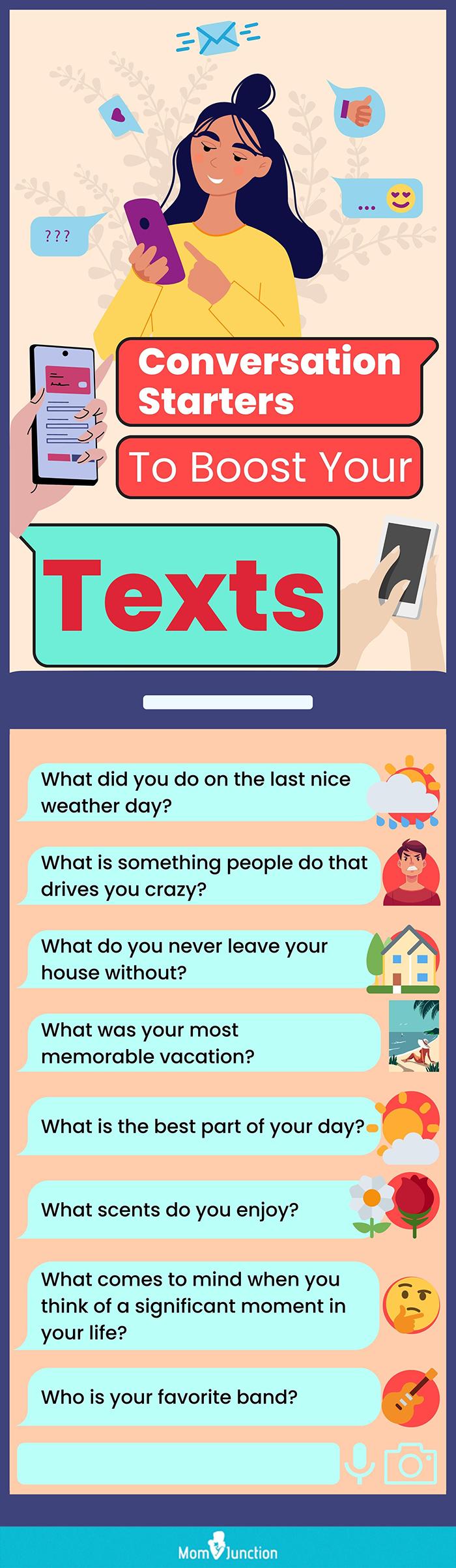 conversation starters to boost your texts (infographic)