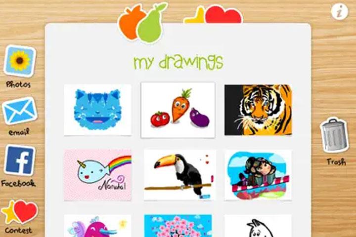 15 Best iPad And Android Painting And Drawing Apps For Kids