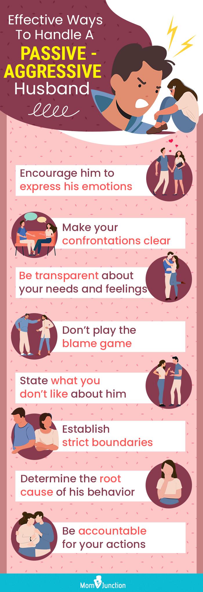 passive aggressive husband (infographic)