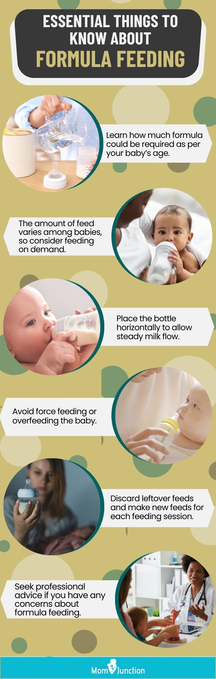 essential things to know about formula feeding [infographic]