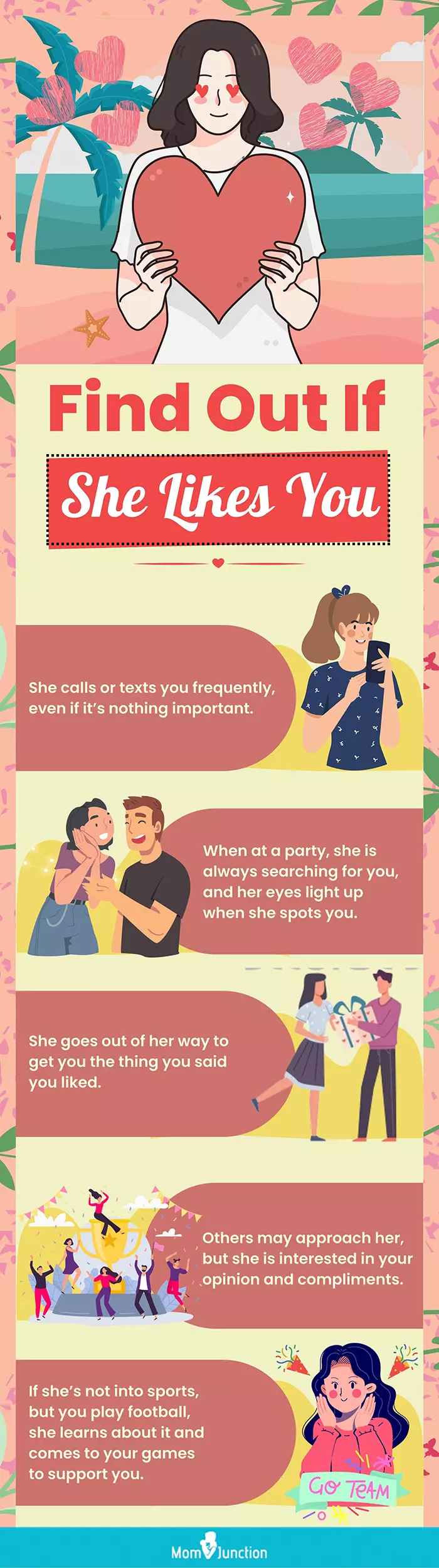 signs if she like you (infographic)