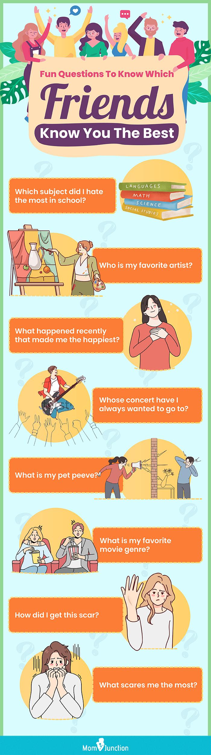 questions to ask your friends (infographic)